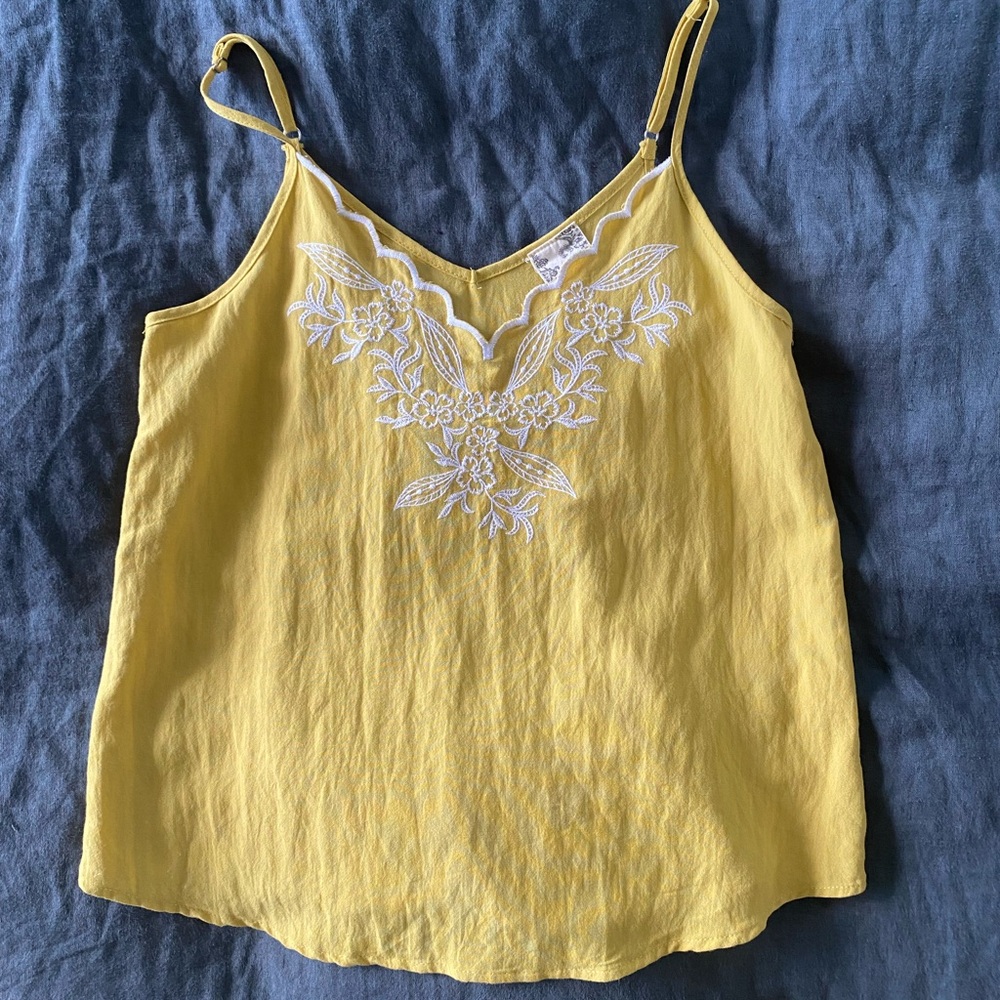 Blu Pepper Yellow Tanktop